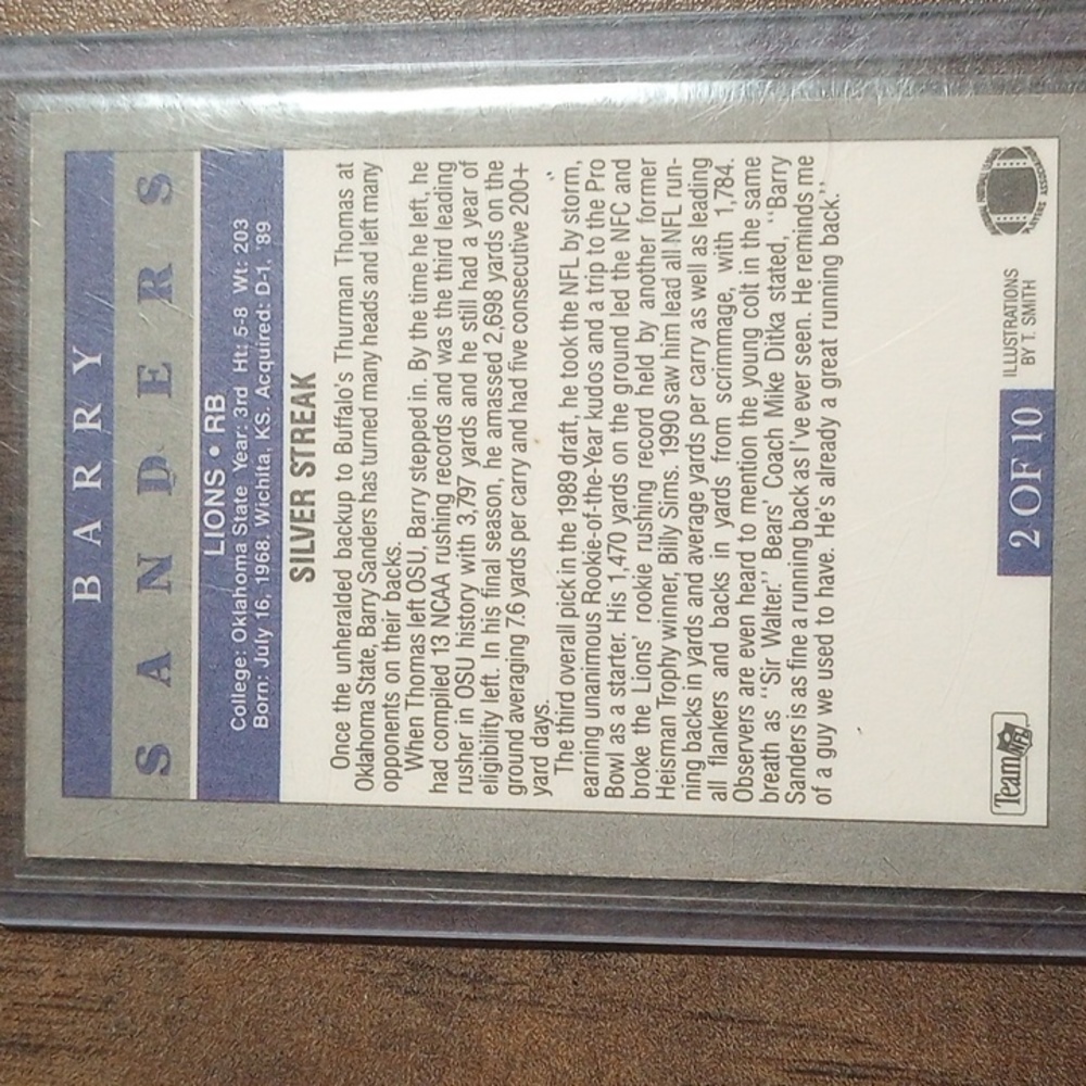 Football Trading Card